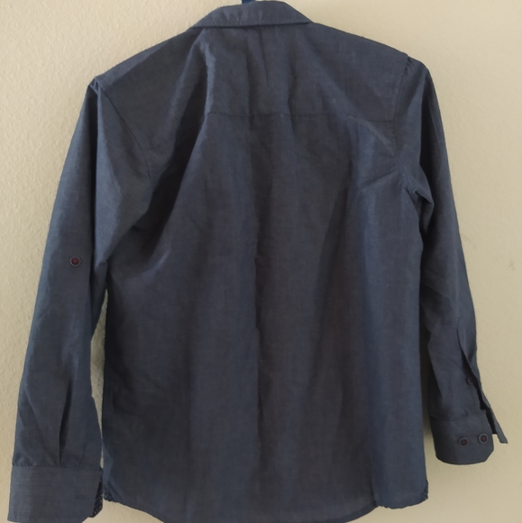 Boys denim button up shirt - Picture 5 of 9